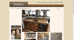 Desktop Screenshot of dccustomconstruction.net